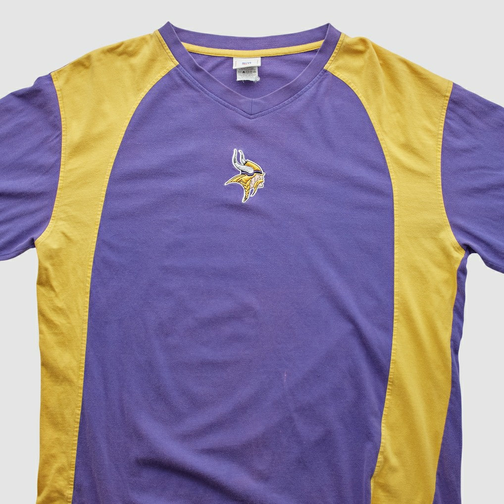 Minnesota Vikings NFL 2000s Long Sleeve T-shirt Purple Vintage