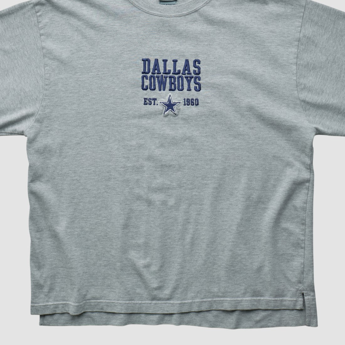 Dallas Cowboys Cowboys Authentic Apparel 2000s Long Sleeve T-shirt Heather Gray Vintage