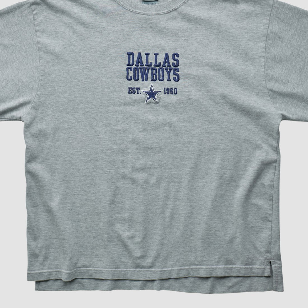 Dallas Cowboys Cowboys Authentic Apparel 2000s Long Sleeve T-shirt Heather Gray Vintage
