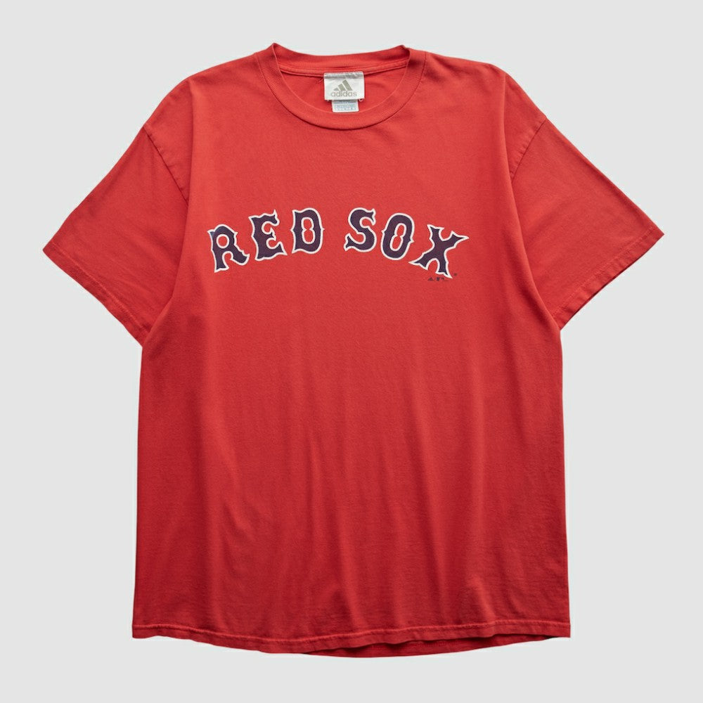 Boston Red Sox Adidas 2000s T-shirt - Red - L by Fanatics Real Vintage T-shirts