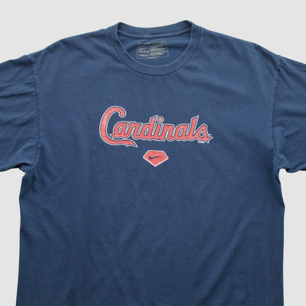St. Louis Cardinals Nike 2000s T-shirt - Navy - L by Fanatics Real Vintage T-shirts