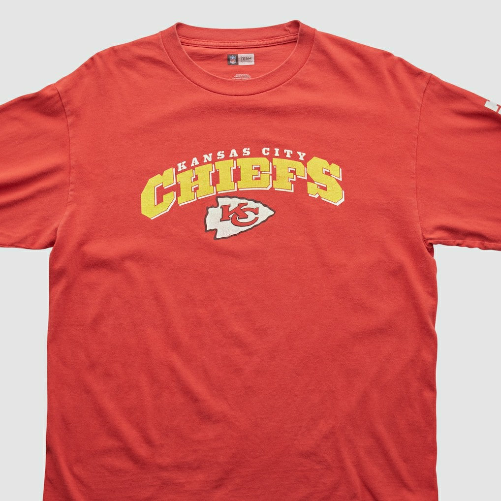 Kansas City Chiefs NFL 2000s Long Sleeve T-shirt Red Vintage