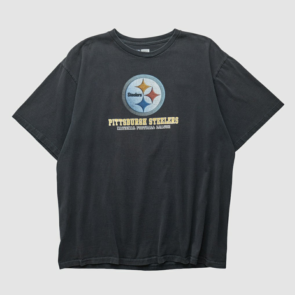 Pittsburgh Steelers NFL 2000s T-shirt Black Vintage