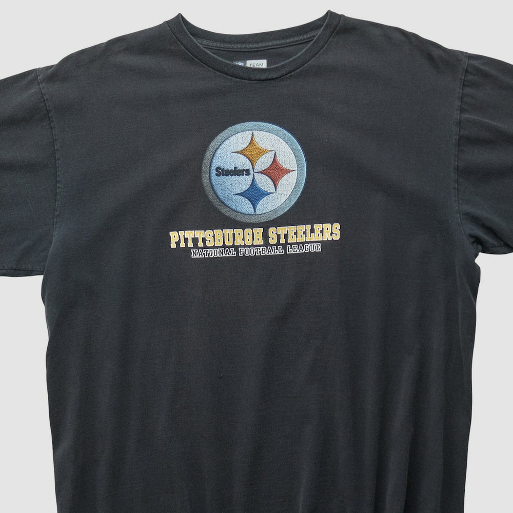 Pittsburgh Steelers NFL 2000s T-shirt Black Vintage