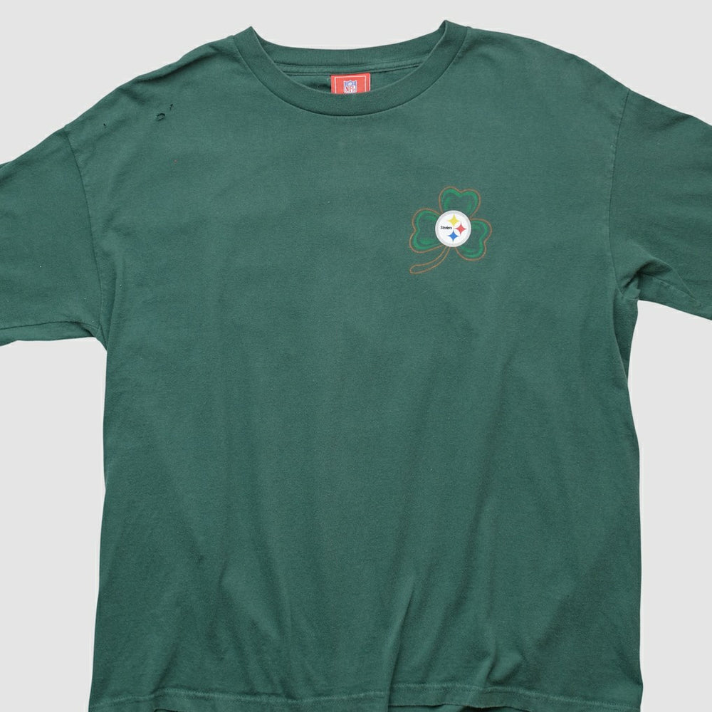 Pittsburgh Steelers NFL 2000s Long Sleeve T-shirt Green Vintage
