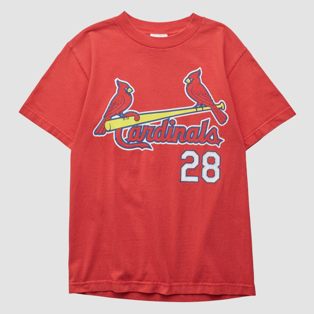 St. Louis Cardinals Majestic 2000s T-shirt - Red - XS by Fanatics Real Vintage T-shirts