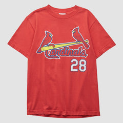St. Louis Cardinals Majestic 2000s T-shirt - Red - XS by Fanatics Real Vintage T-shirts