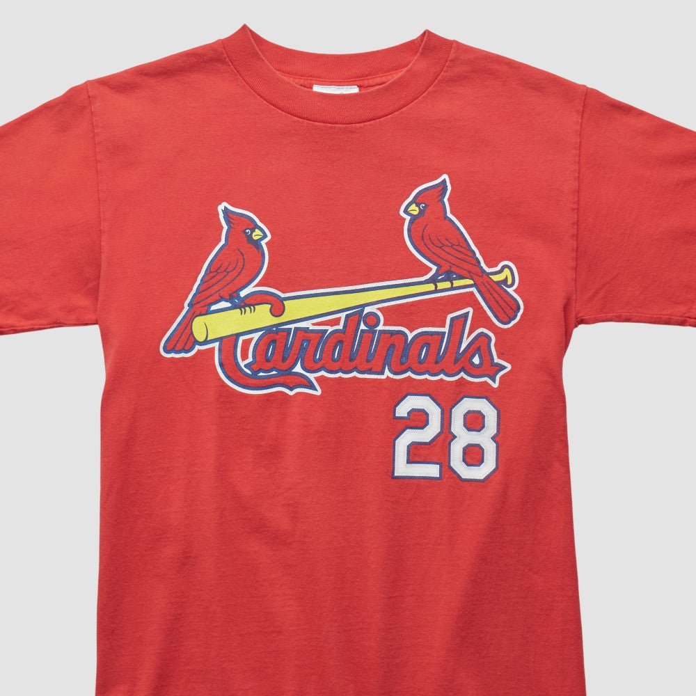 St. Louis Cardinals Majestic 2000s T-shirt - Red - XS by Fanatics Real Vintage T-shirts