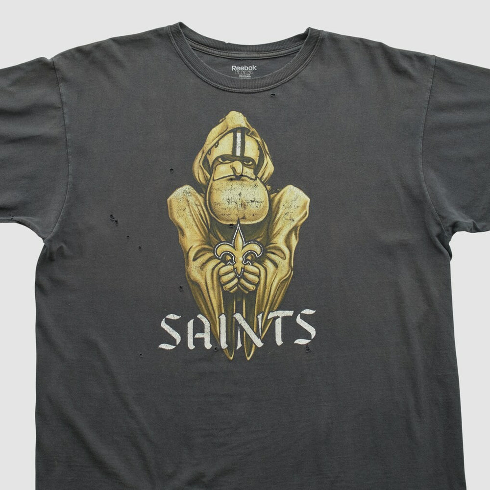 New Orleans Saints Reebok 2000s T-shirt Black Vintage