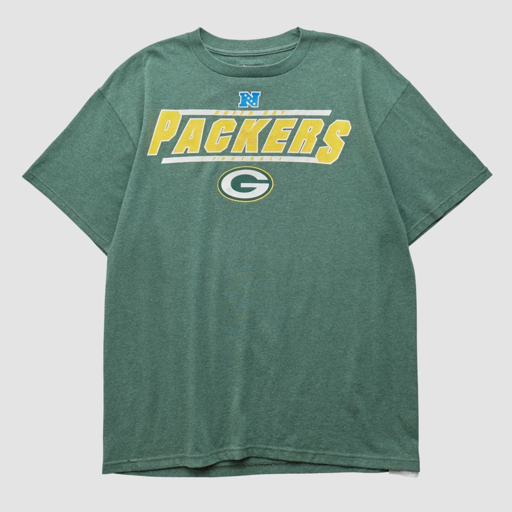 Green Bay Packers NFL 2010s T-shirt Green Vintage