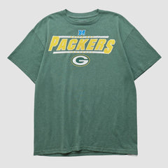 Green Bay Packers NFL 2010s T-shirt Green Vintage