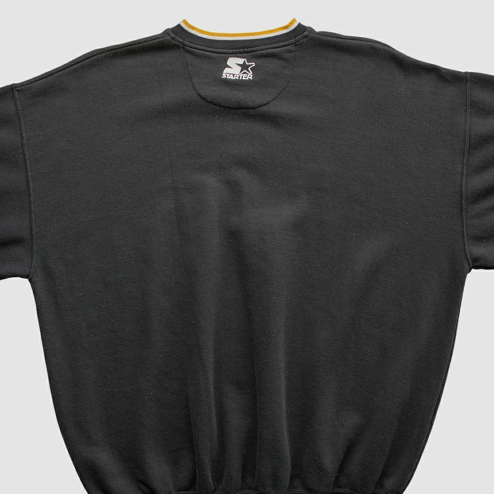 Pittsburgh Steelers Starter 90s Pullover Sweatshirt Black Vintage