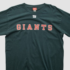 New York Giants NFL 2000s Long Sleeve T-shirt Black Vintage