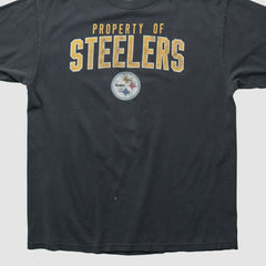 Pittsburgh Steelers Reebok 2000s T-shirt Black Vintage