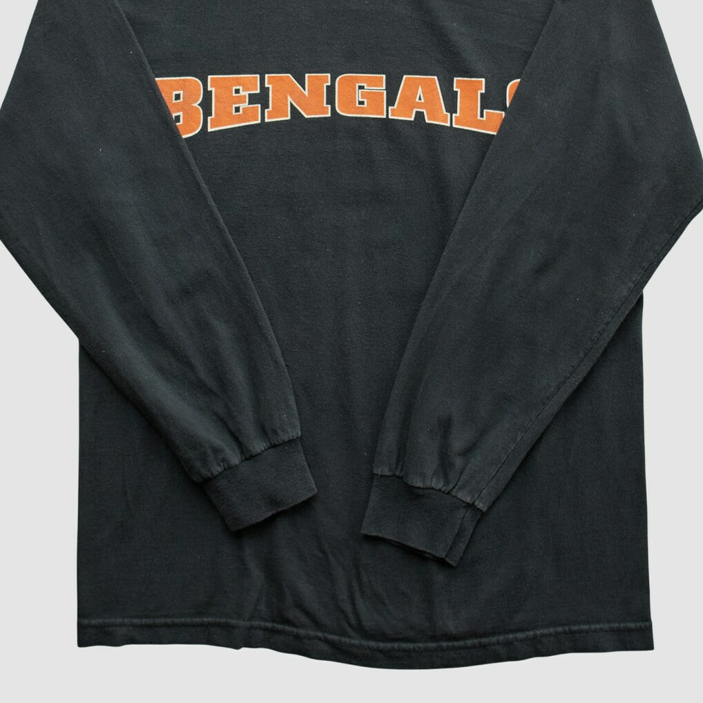 Cincinnati Bengals NFL 2000s Long Sleeve T-shirt Black Vintage