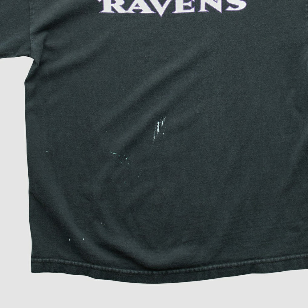 Baltimore Ravens Reebok 2000s Long Sleeve T-shirt Black Vintage