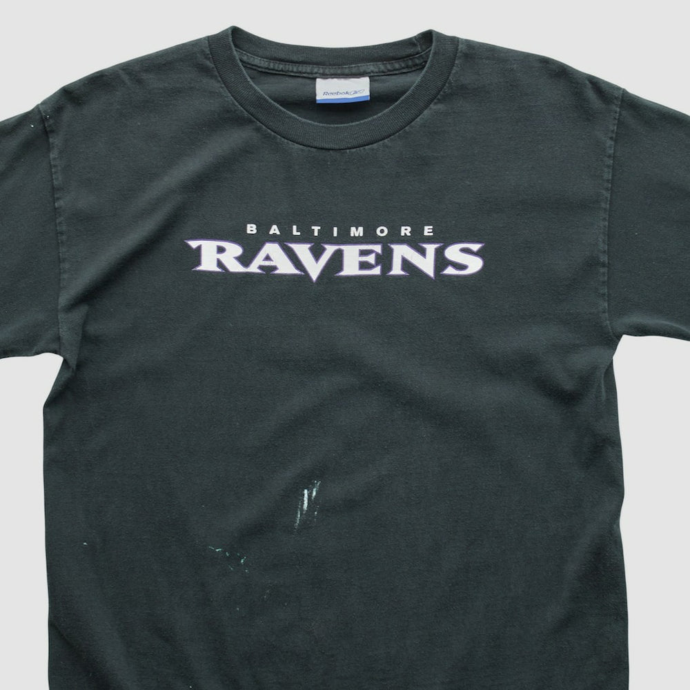 Baltimore Ravens Reebok 2000s Long Sleeve T-shirt Black Vintage