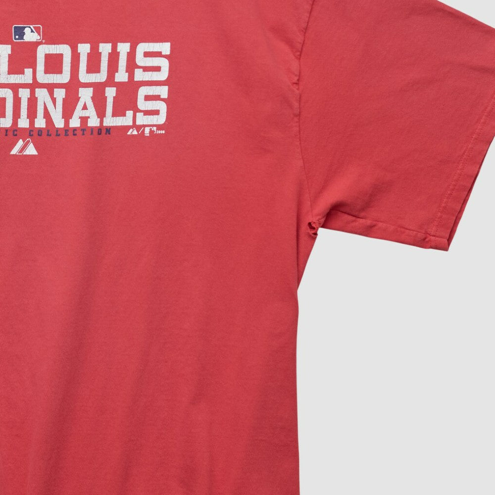 St. Louis Cardinals Majestic 2006 T-shirt - Red - 2XL by Fanatics Real Vintage T-shirts
