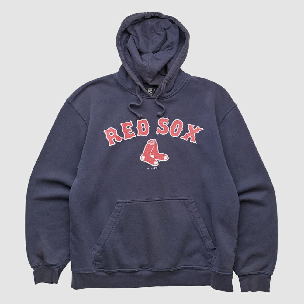 Boston Red Sox Gear For Sports 2014 Hooded Pullover Sweatshirt - Navy - S by Fanatics Real Vintage Pullover