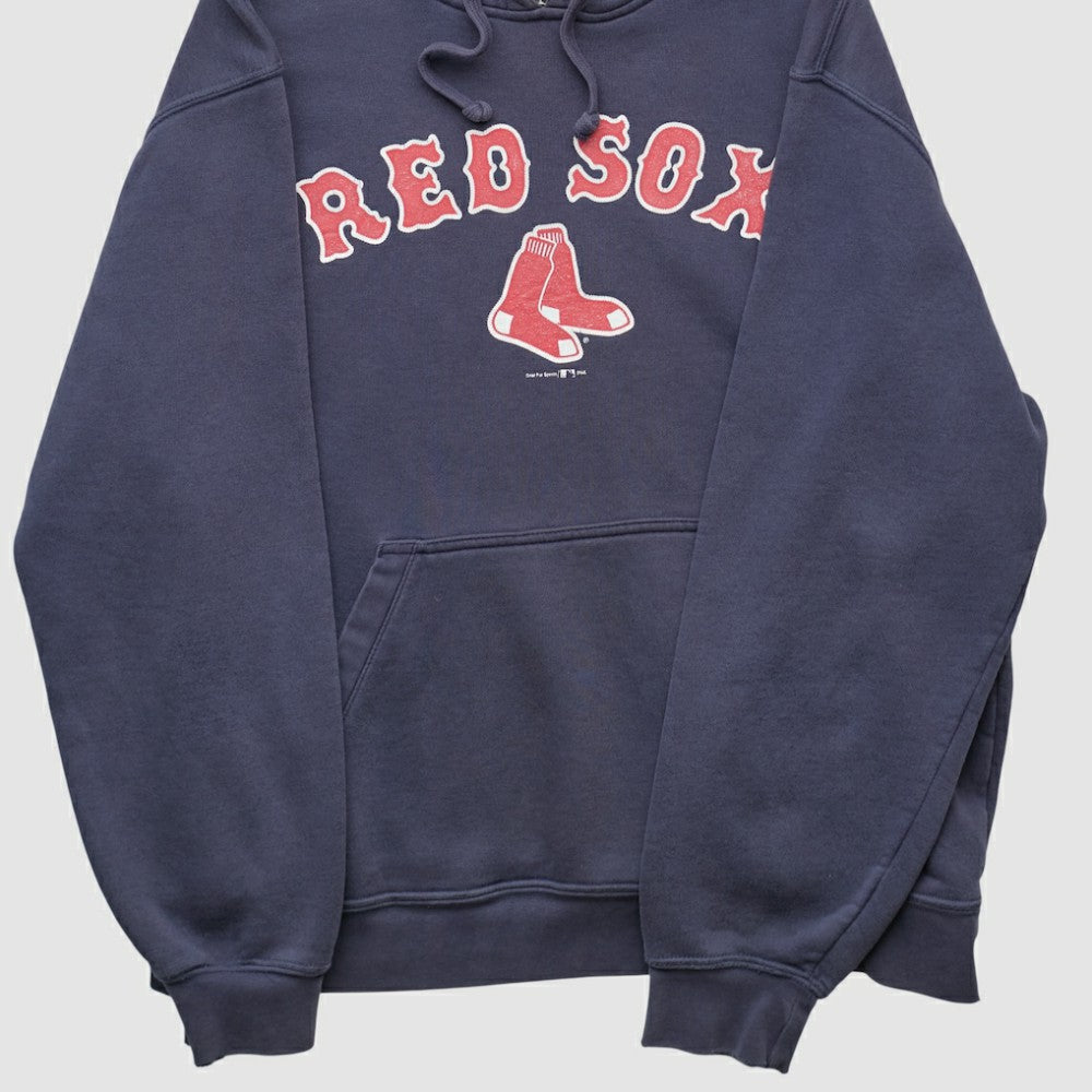 Boston Red Sox Gear For Sports 2014 Hooded Pullover Sweatshirt - Navy - S by Fanatics Real Vintage Pullover