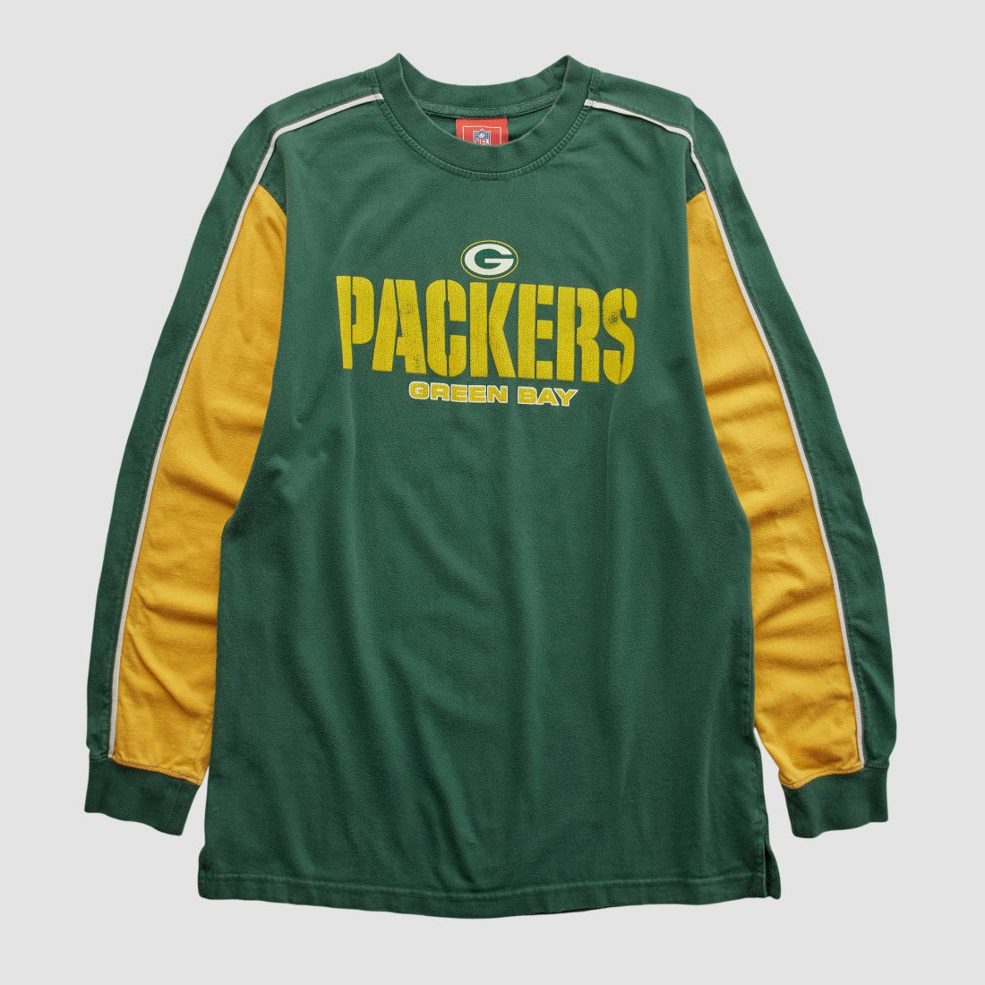 Green Bay Packers NFL 2000s Long Sleeve T-shirt Green Vintage