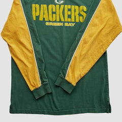 Green Bay Packers NFL 2000s Long Sleeve T-shirt Green Vintage