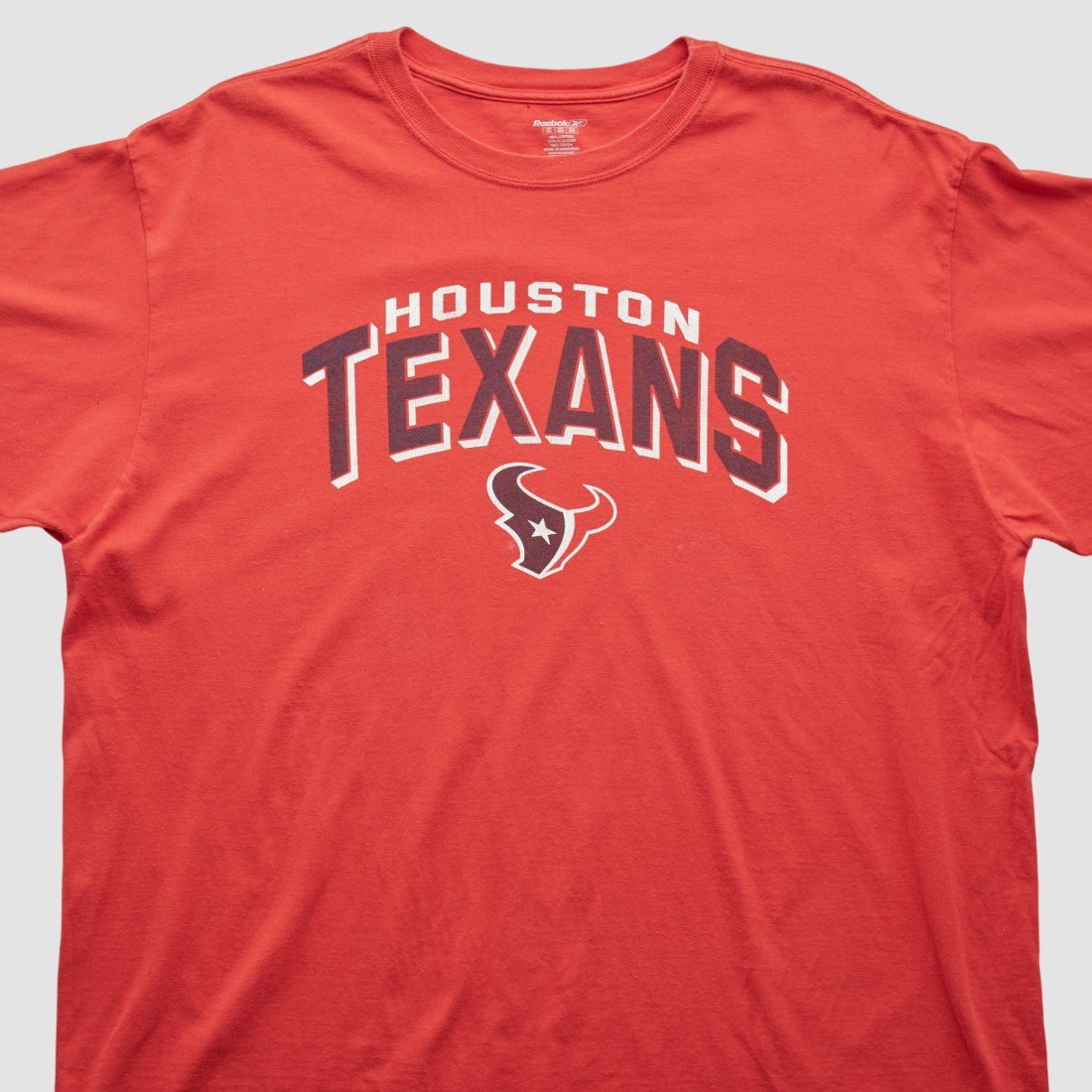 Houston Texans Reebok 2000s T-shirt Red Vintage