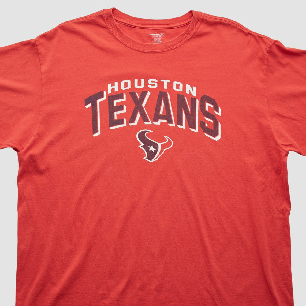 Houston Texans Reebok 2000s T-shirt Red Vintage
