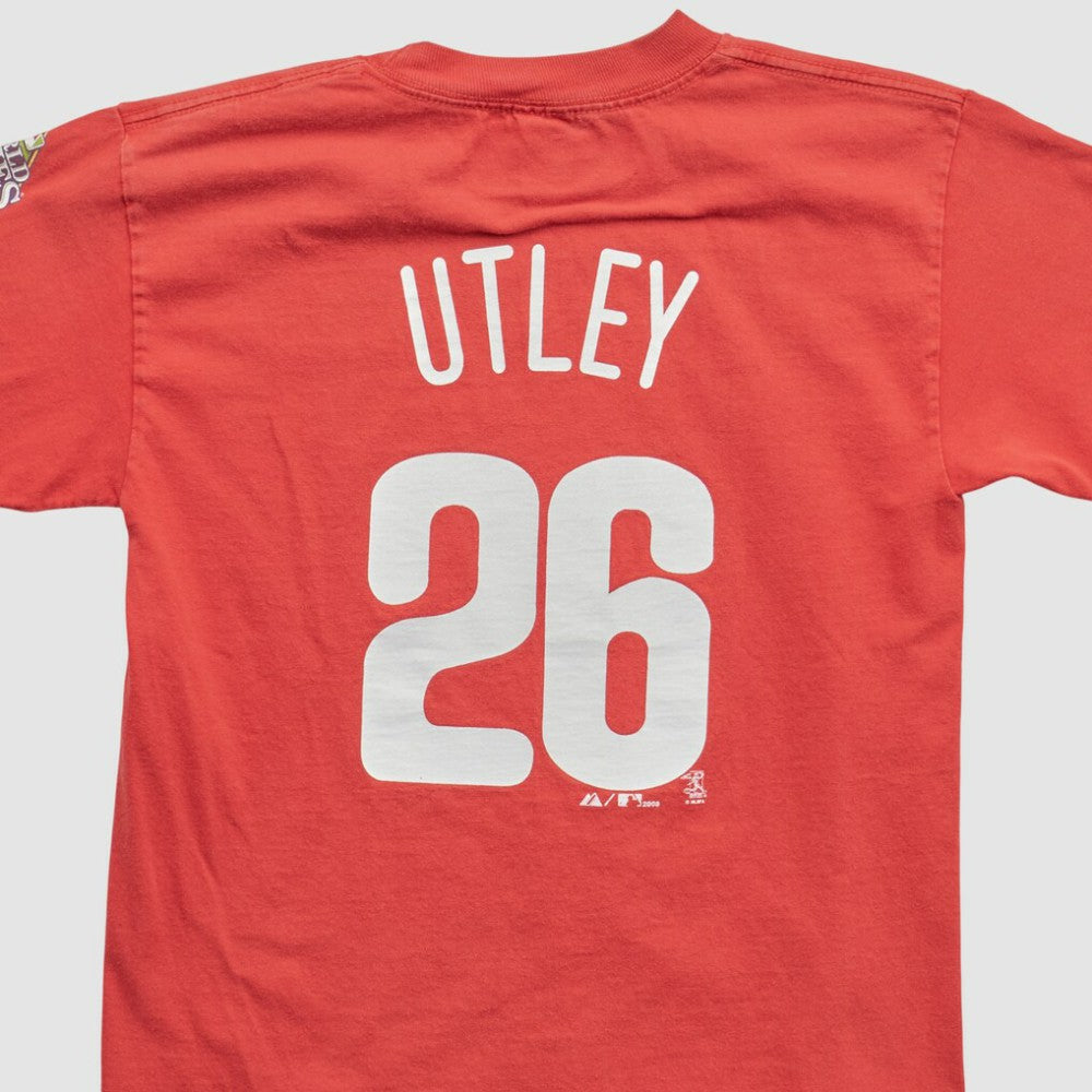 Philadelphia Phillies Alstyle 2008 T-shirt - Red - XS by Fanatics Real Vintage T-shirts