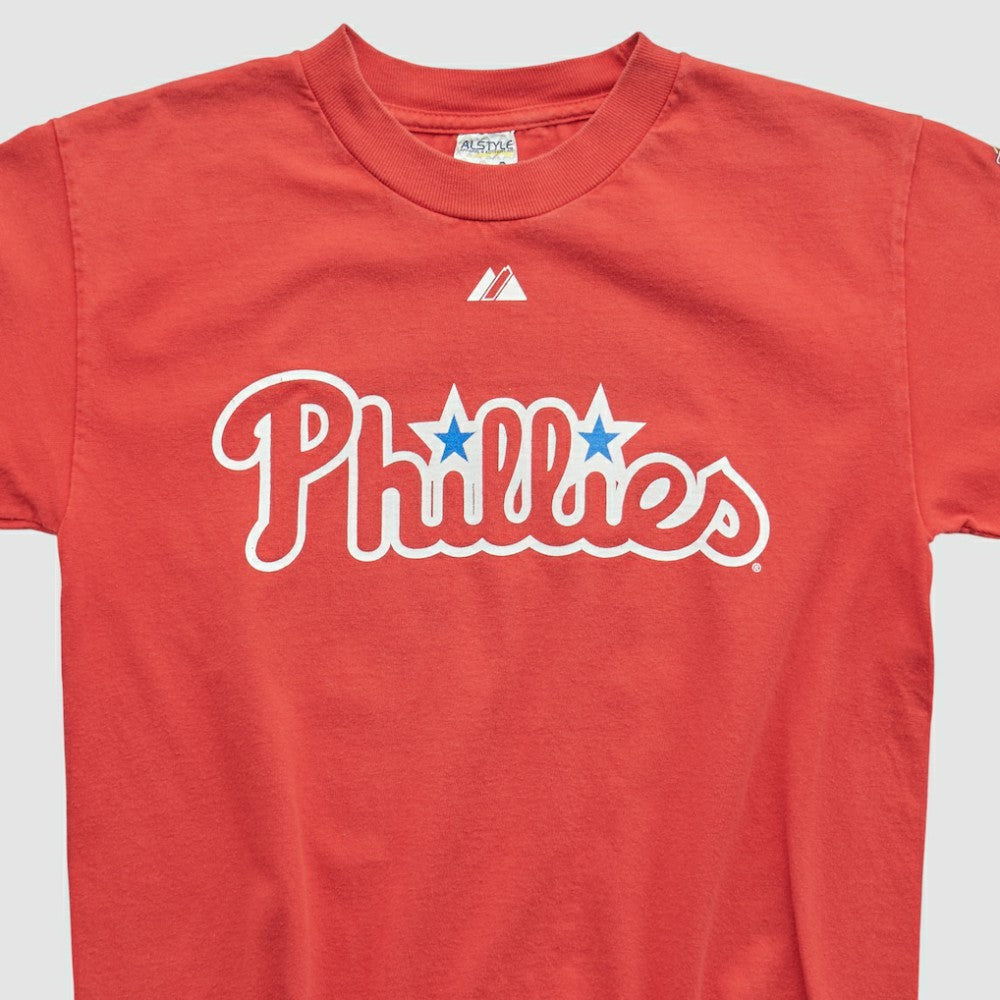 Philadelphia Phillies Alstyle 2008 T-shirt - Red - XS by Fanatics Real Vintage T-shirts