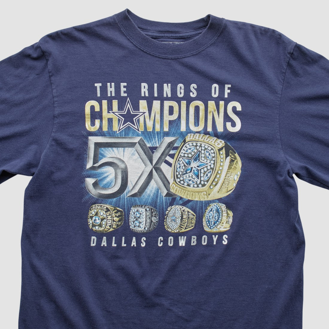 Dallas Cowboys Cowboys Team Apparel 2000s Long Sleeve T-shirt Navy Vintage