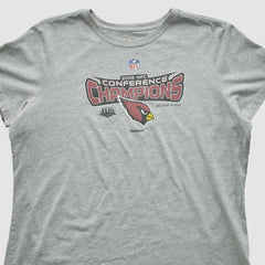 Arizona Cardinals Reebok 2008 T-shirt Heather Gray Vintage