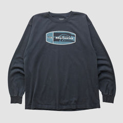 Seattle Seahawks Reebok 2000s Long Sleeve T-shirt Black Vintage