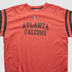 Atlanta Falcons NFL 2000s Long Sleeve T-shirt Red Vintage