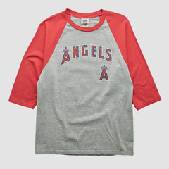 Los Angeles Angels Lee Apparel 2007 T-shirt - Heather Gray - M by Fanatics Real Vintage T-shirts