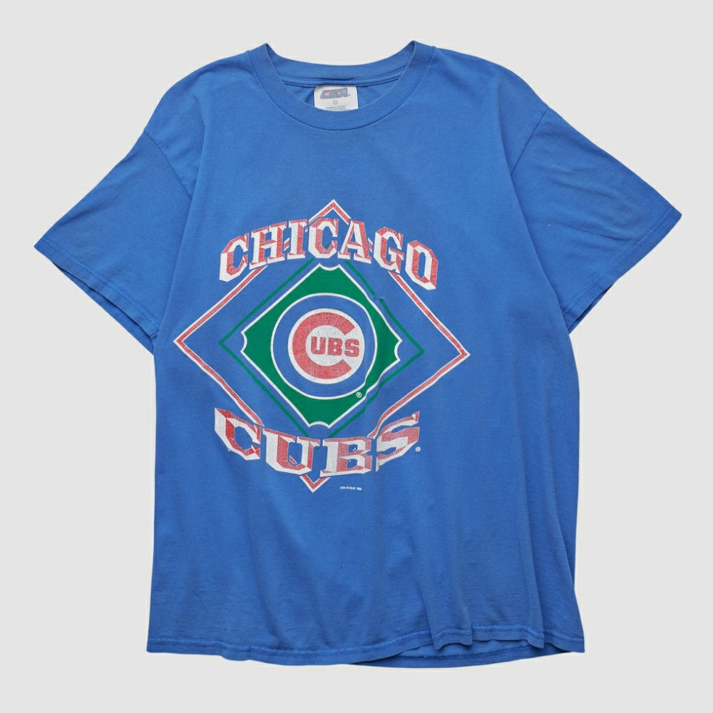 Chicago Cubs CSA 90s T-shirt - Blue - M by Fanatics Real Vintage T-shirts