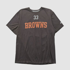 Cleveland Browns 2010s T-shirt Brown Vintage
