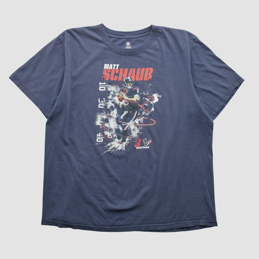 Matt Schaub NFL 2000s T-shirt Navy Vintage