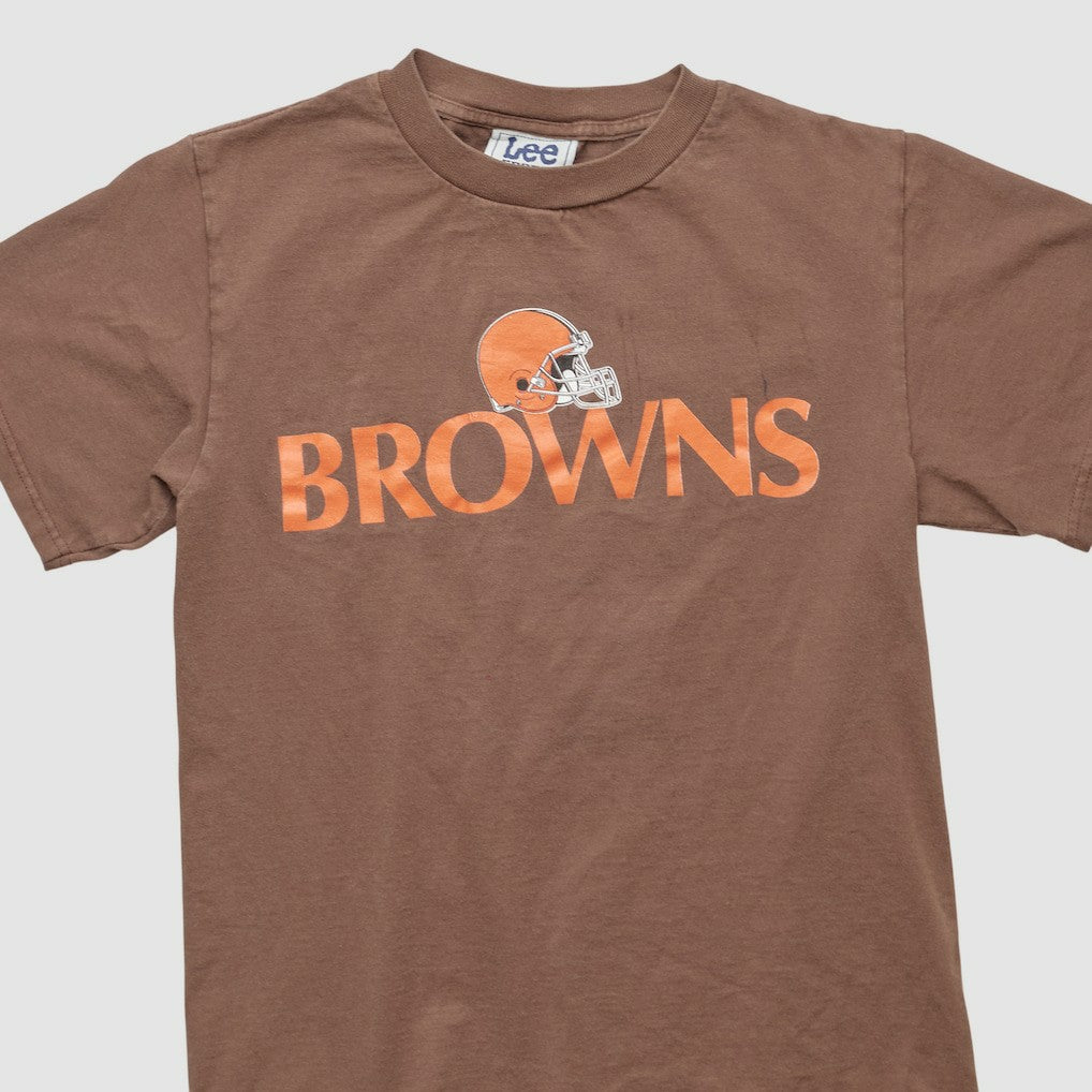 Cleveland Browns Lee Apparel 90s T-shirt Brown Vintage