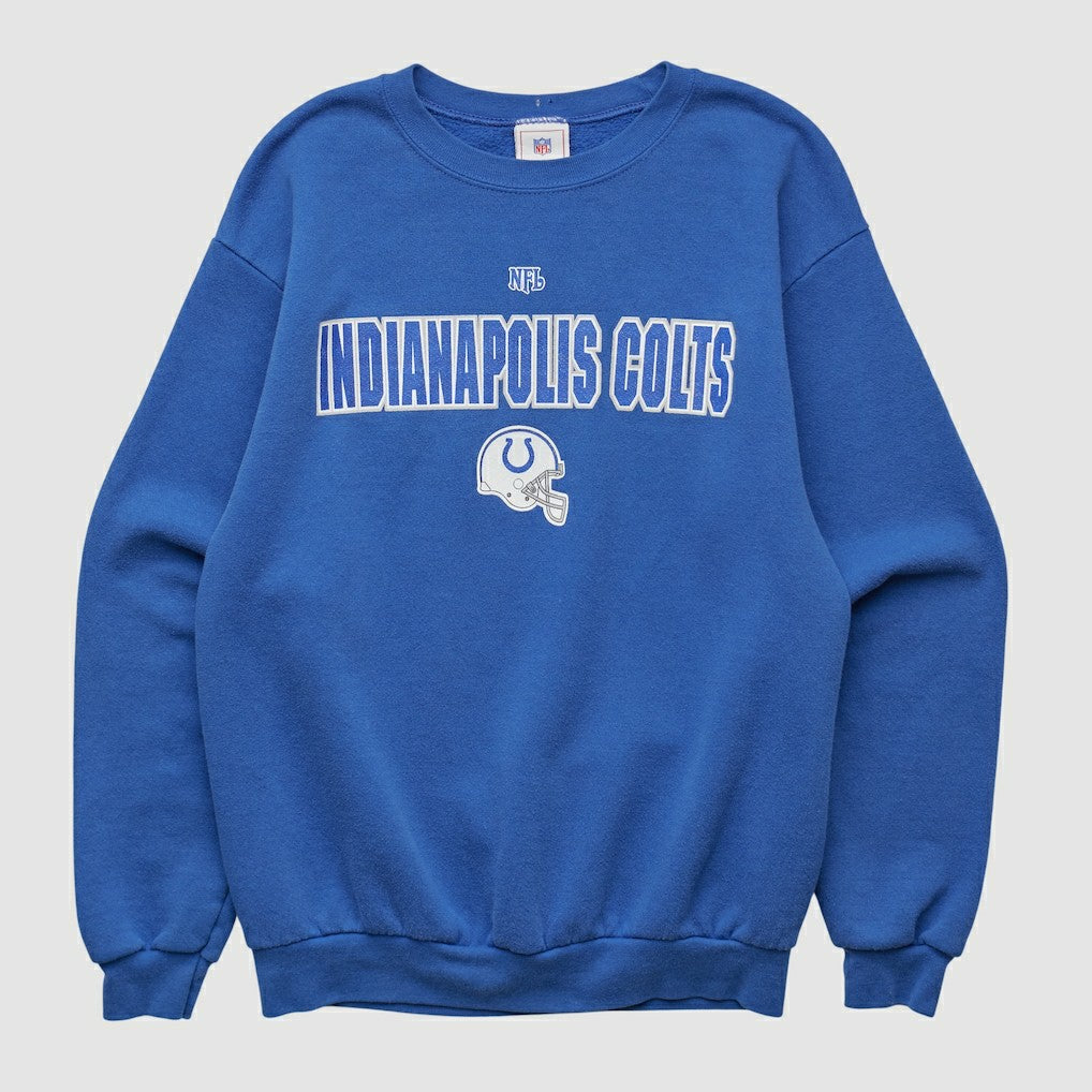 Indianapolis Colts NFL 2000s Pullover Sweatshirt Blue Vintage