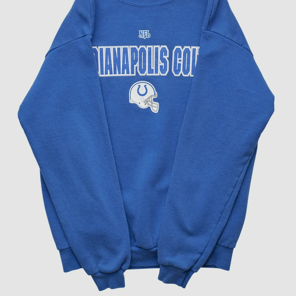 Indianapolis Colts NFL 2000s Pullover Sweatshirt Blue Vintage