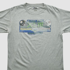 Super Bowl XLIII NFL 2009 T-shirt Heather Gray Vintage