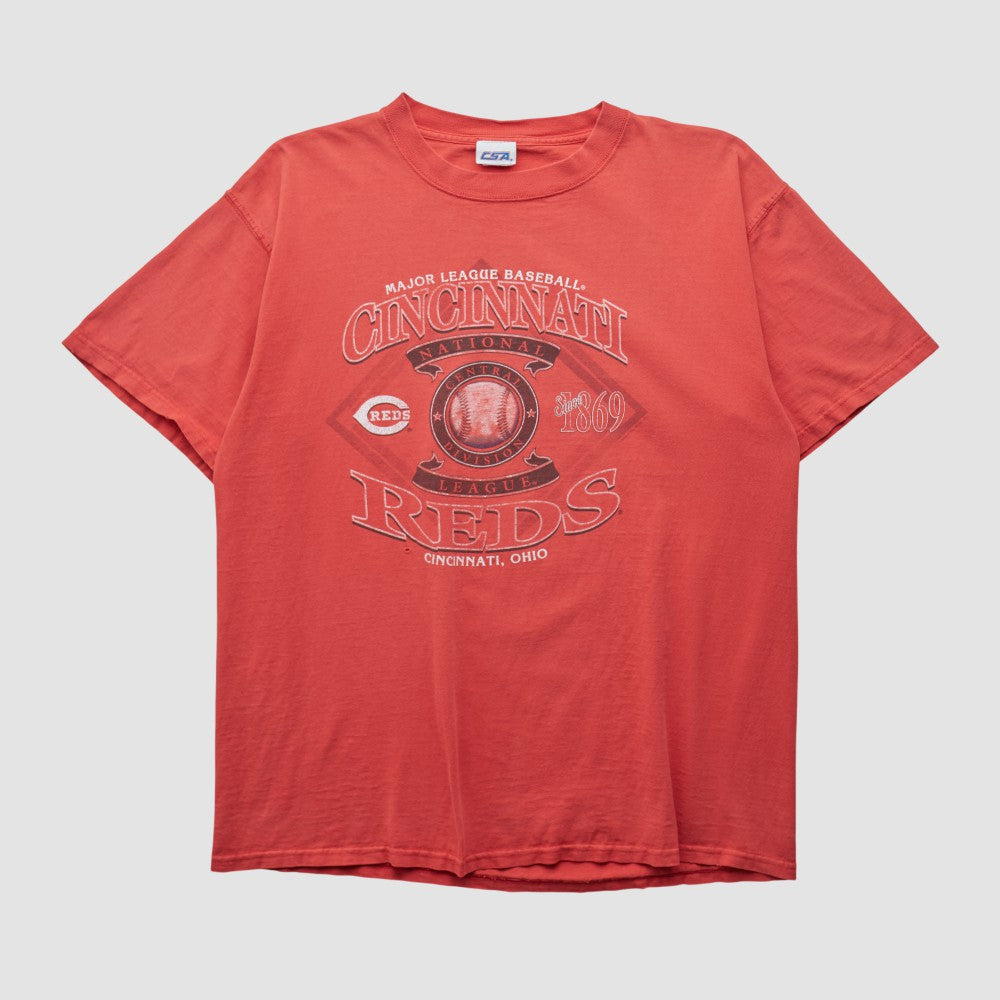 Cincinnati Reds CSA 2000s T-shirt - Red - M by Fanatics Real Vintage T-shirts
