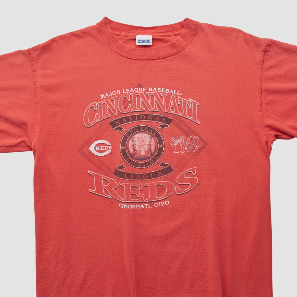Cincinnati Reds CSA 2000s T-shirt - Red - M by Fanatics Real Vintage T-shirts