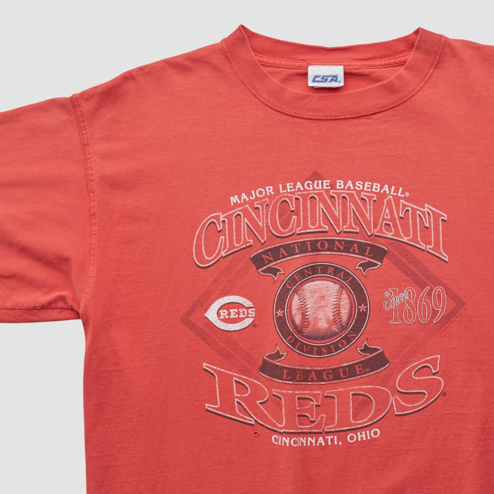 Cincinnati Reds CSA 2000s T-shirt - Red - M by Fanatics Real Vintage T-shirts