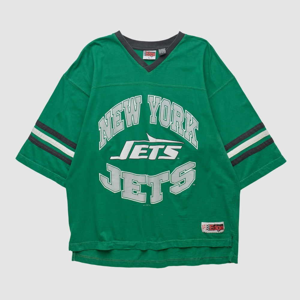 New York Jets The Edge 1997 T-shirt Green Vintage