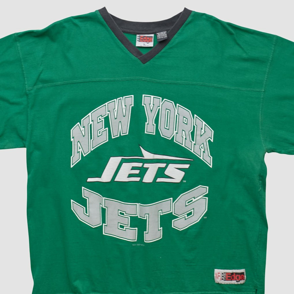New York Jets The Edge 1997 T-shirt Green Vintage