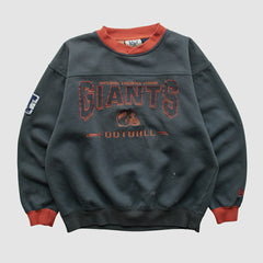 New York Giants Lee Apparel 90s Pullover Sweatshirt Charcoal Vintage