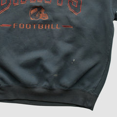 New York Giants Lee Apparel 90s Pullover Sweatshirt Charcoal Vintage