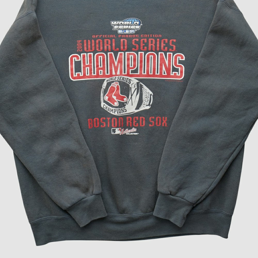 World Series 2004 Pullover Sweatshirt - Black - L by Fanatics Real Vintage Pullover